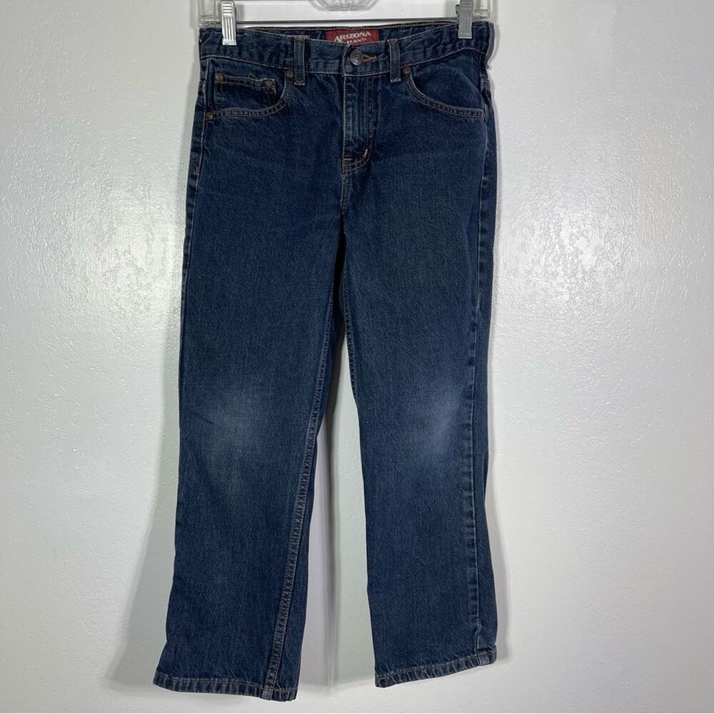 Arizona Jeans, Original Fit. Size 10 Husky. Boys Adjustable Waist Jeans.